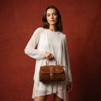 Venezia Borsa in Pelle Scamosciata - Stile Donna - Catania