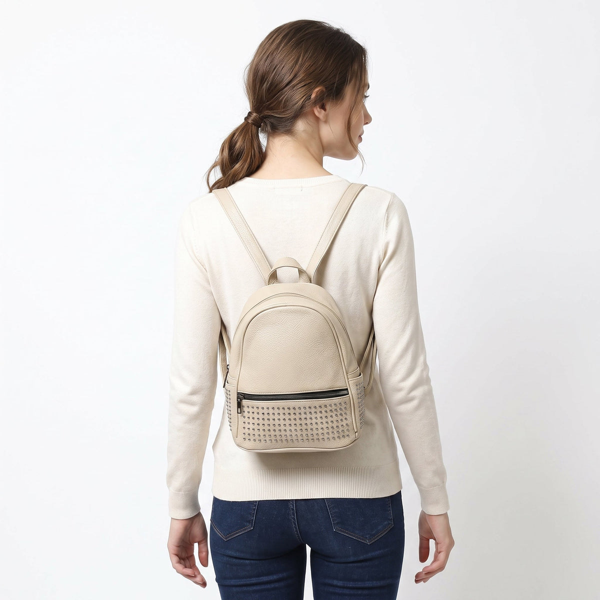 Zaino in Ecopelle Intrecciata - Stile Donna - Catania
